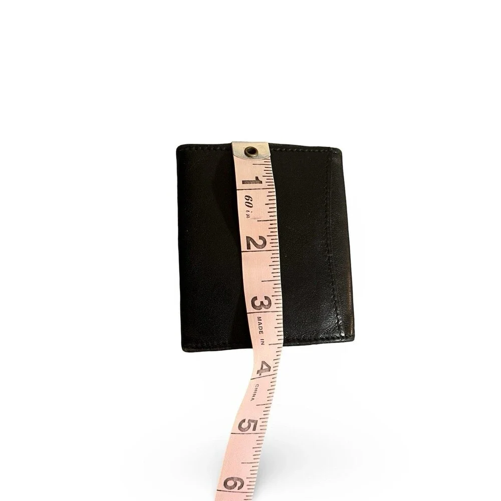 Dunhill Black Leather Mens/Womens Coin Case Pouch
